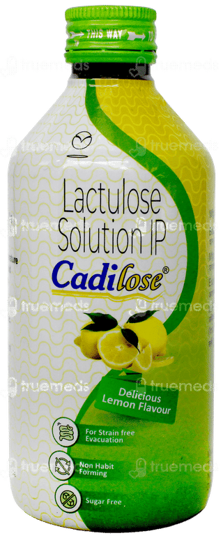 Cadilose Lemon Flavour Sugar Free Solution 250Ml